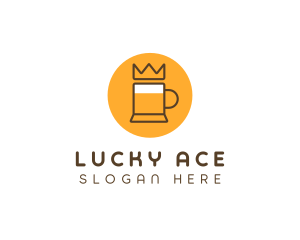 Royal Beer Mug logo design