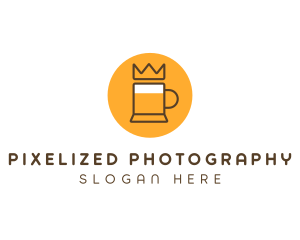 Royal Beer Mug logo design