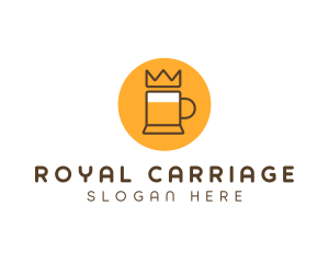 Royal Beer Mug logo design