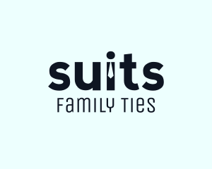 Necktie Tailoring Suits logo design