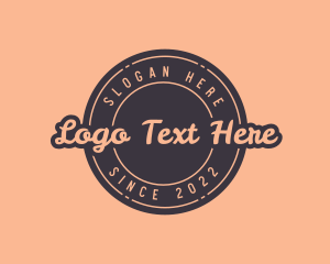 Retro Badge Brand logo