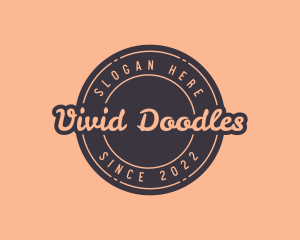 Retro Badge Brand logo design