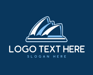 Blue Sydney Opera House logo
