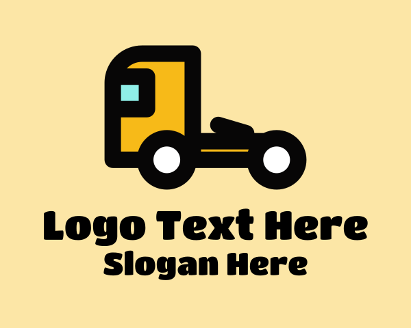 Truck Service logo example 4