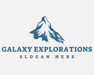 Frozen Mountain Peak  logo design