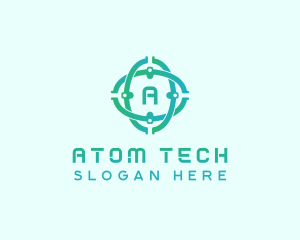 Cybersecurity Tech Developer logo design