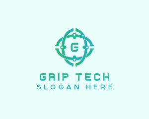 Cybersecurity Tech Developer logo design