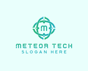 Cybersecurity Tech Developer logo design