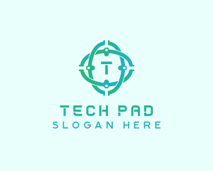 Cybersecurity Tech Developer logo design