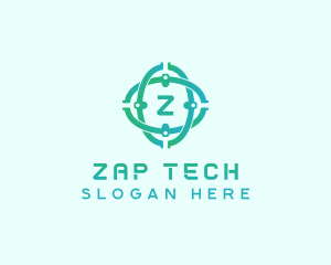 Cybersecurity Tech Developer logo design