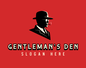 Mysterious Anonymous Gentleman logo design