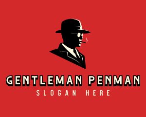 Mysterious Anonymous Gentleman logo design