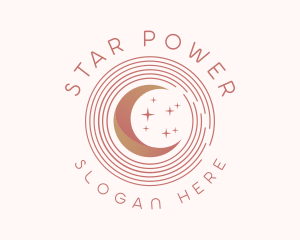 Moon Stars Jewelry logo design