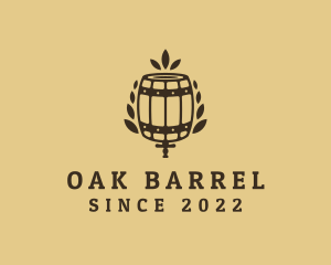 Beer Keg Barrel Brewery  logo design