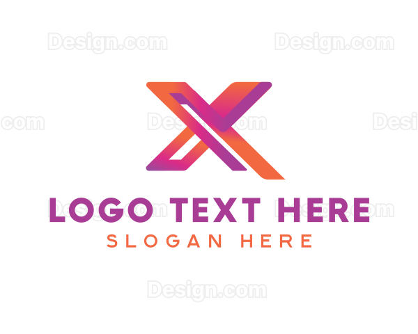 Generic App Letter X Logo