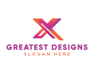 Generic App Letter X logo design