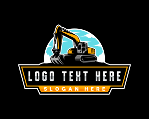 Excavator Machine Contractor logo