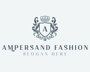 Fashion Royalty Shield logo design