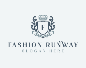 Fashion Royalty Shield logo design