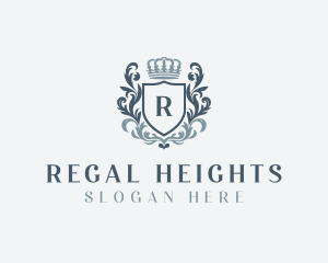 Fashion Royalty Shield logo design