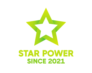 Green Star Talent logo design