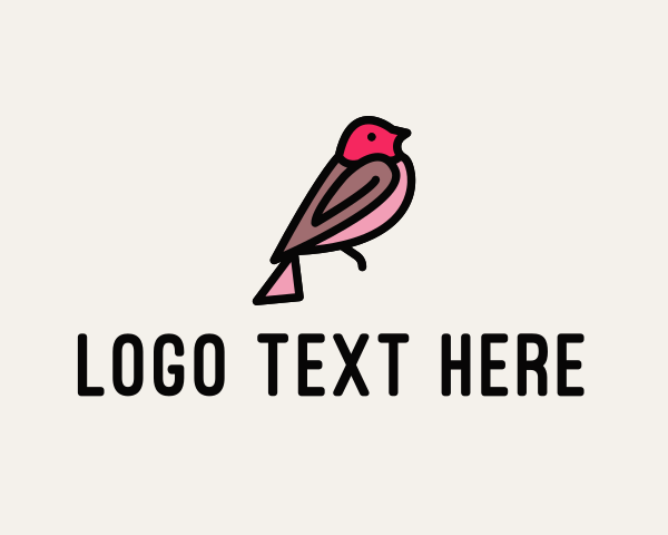 Lovebird logo example 3