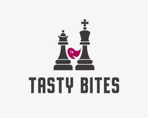 King Queen Chess Wine Logo