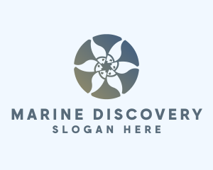 Marine Fish Tuna logo design