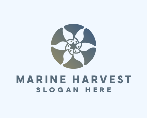 Marine Fish Tuna logo design