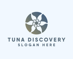 Marine Fish Tuna logo design