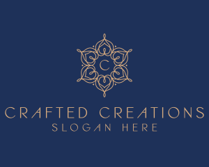 Fashion Mandala Decoration logo design