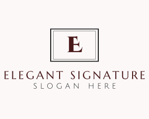 Elegant Fancy Boutique logo design