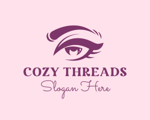 Dreamy Eye Lashes logo design