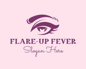 Dreamy Eye Lashes logo design