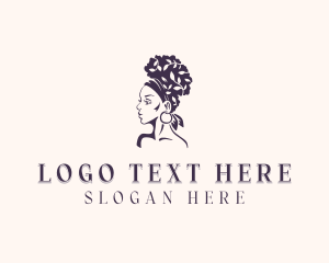 Hair Styling Salon Woman logo