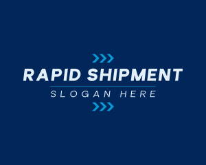 Logistics Forwarding Shipment logo design