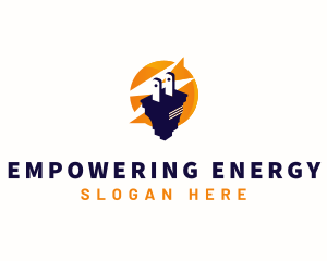 Electric Plug Energy logo design