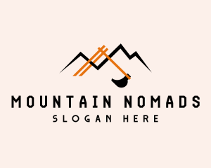 Mountain Digger Machinery logo design