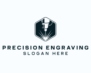 Industrial Laser Machine logo design