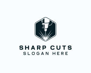 Industrial Laser Machine logo design