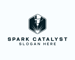 Industrial Laser Machine logo design