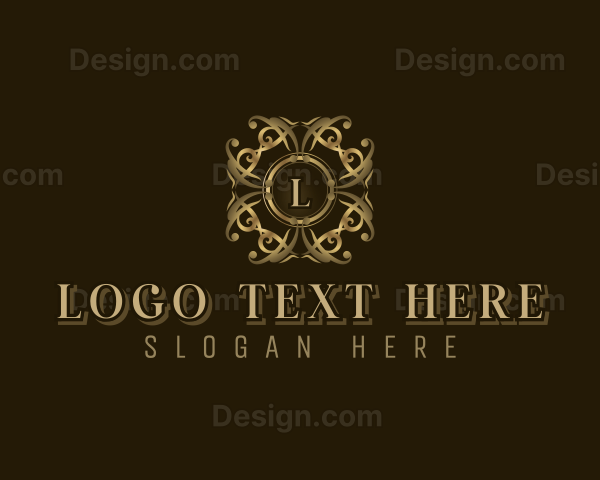 Elegant Deluxe Ornament Logo