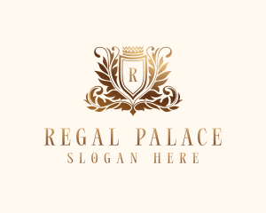 Regal Boutique Shield logo design