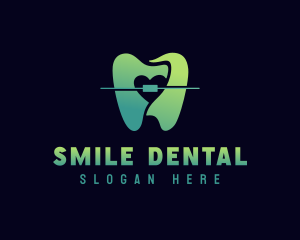 Tooth Braces Dentistry logo design