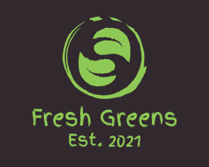 Green Tea Cafe logo design