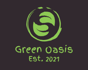 Green Tea Cafe logo design