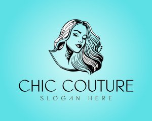 Hair Salon Extensions logo design