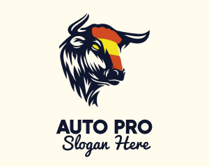 Spanish Bull Animal logo