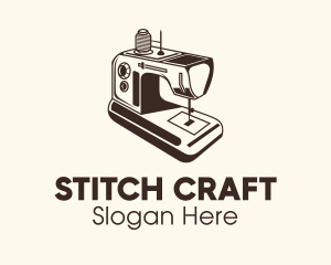 Electric Sewing Machine  logo design