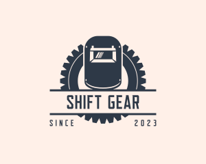 Welder Gear Industrial Fabrication logo design